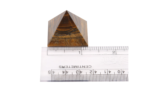 Gemstone Tiger Eye Pyramid – Decorative Crystal