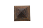 Gemstone Tiger Eye Pyramid – Decorative Crystal