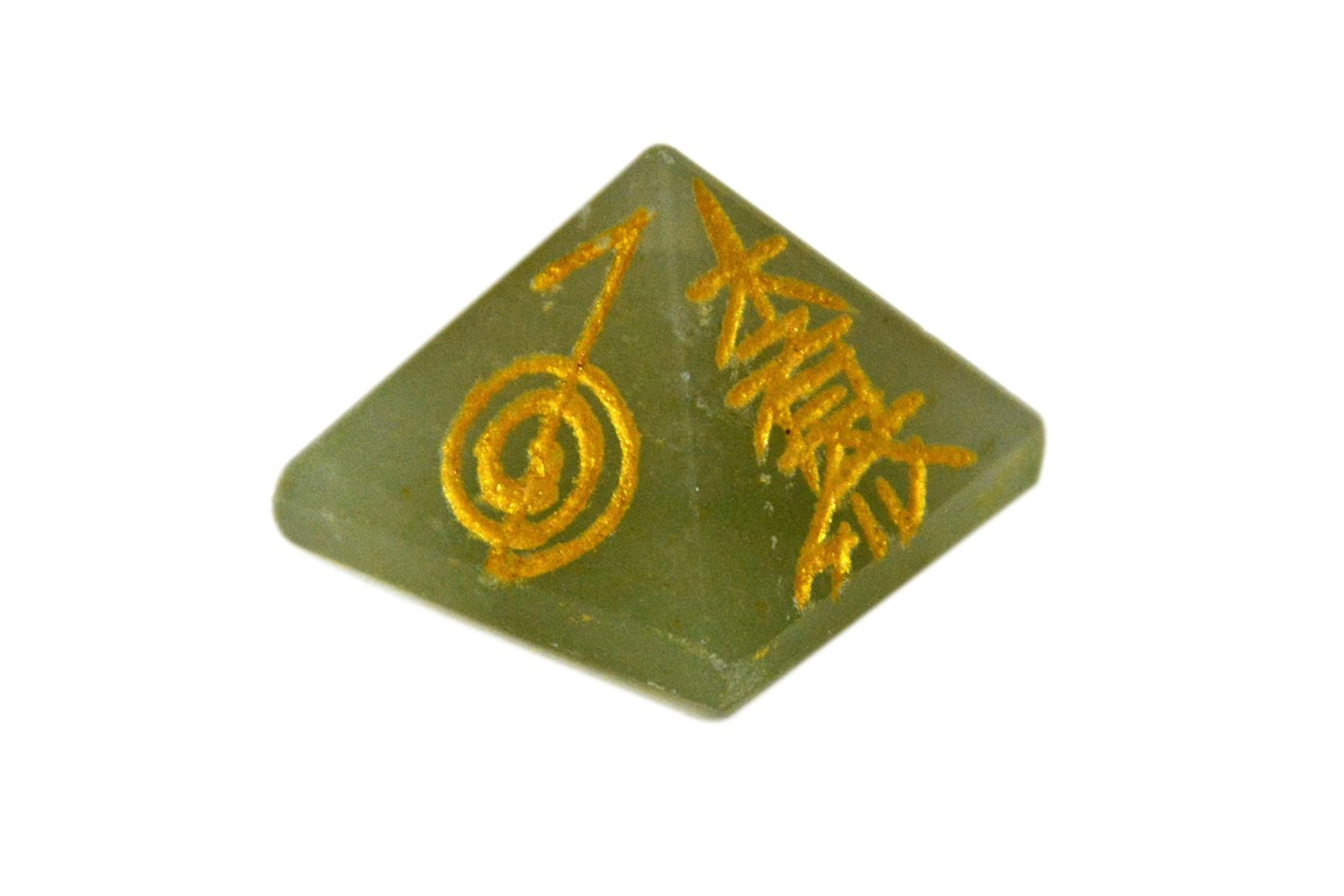pyramid (30) Reiki green aventurine pyramid