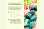Reiki green aventurine pyramid