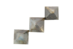 Gemstone Labradorite Pyramid – Decorative Crystal