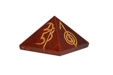 Reiki Red Jasper Pyramid