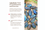 Gemstone Labradorite Pyramid – Decorative Crystal