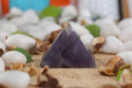 Energy Generator Gemstone Amethyst Pyramid