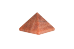Energy Generator Red Quartz Gemstone Pyramid