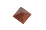 Energy Generator Red Quartz Gemstone Pyramid