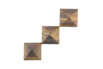 Energy Generator Gemstone Tiger Eye Pyramid