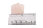 Rose Quartz Gemstone Pyramid – Decorative Crystal