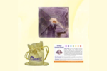 Gemstone Amethyst Pyramid for Positive Energy & Relaxation