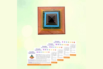 Energy Generator Gemstone 7 Chakras Pyramid