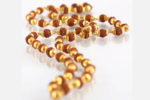 Rudraksha Gold Color Caping Necklace