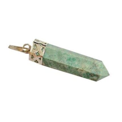 Aatm Ruby Zoisite Hexagonal Pendant Necklace | Passion & Vitality Stone | Heart Chakra Healing Crystal Jewelry for Meditation & Daily Wear