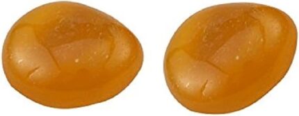 Aatm Reiki Energized Yellow Aventurine Tumble Stone(25-30mm); (Set Of 2)