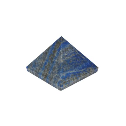 Aatm Lapis Lazuli 2 inch Energy Pyramid for Wisdom | Throat Chakra Stone for Chakra Balance, Reiki Healing, Feng Shui & Vastu | Home & Office Decor Gift