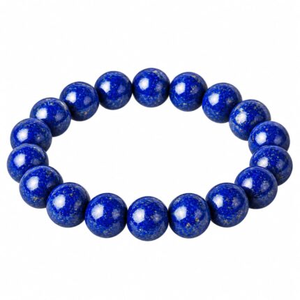Aatm Lapis Lazuli Gemstone Anklet for Throat Chakra Communication and Self-Expression | 2.5 mm Beads | For Women